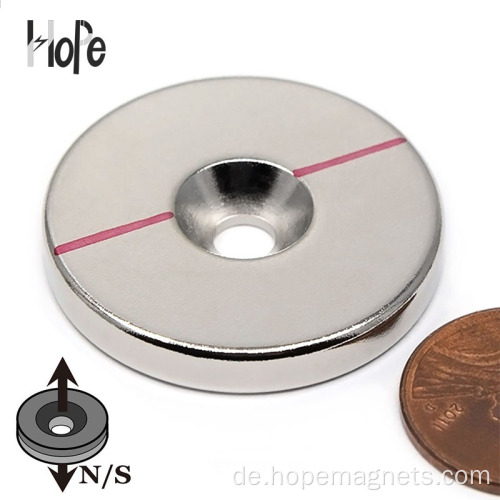Permanenter NDFEB -Neodym -Magnet für Vakuumschalter